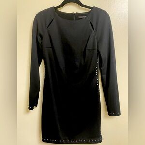 Womens black adjustable Guess dress